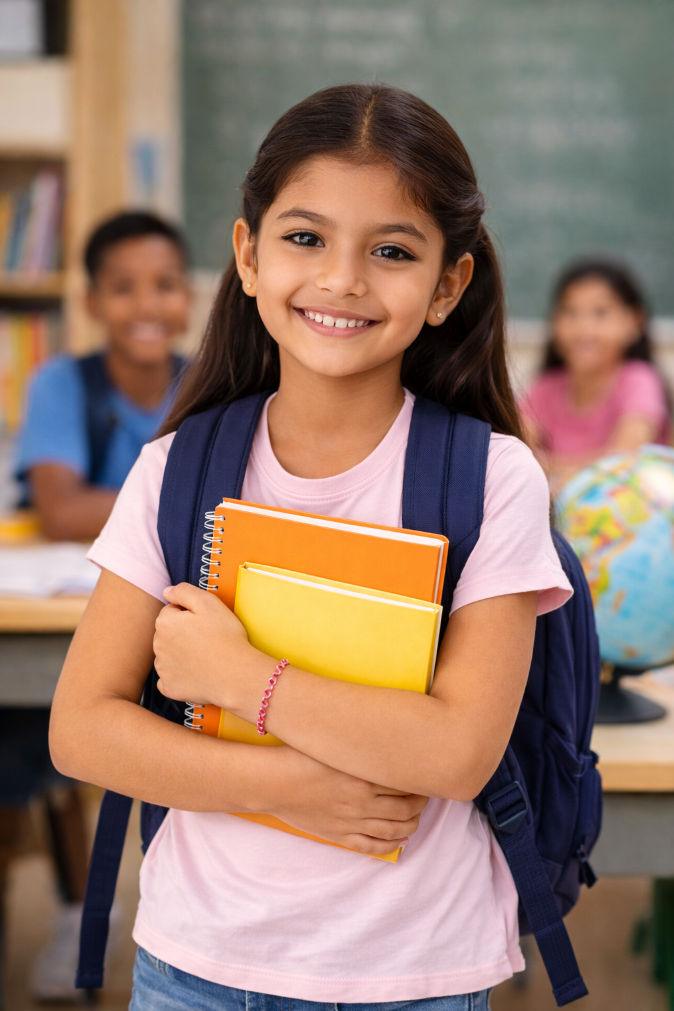 Parent helping child study
